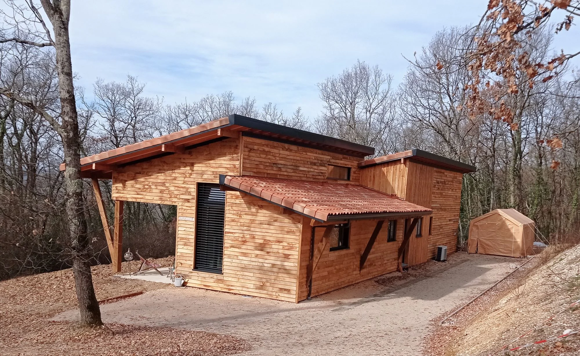 Expertise construction bois - Montage ossature